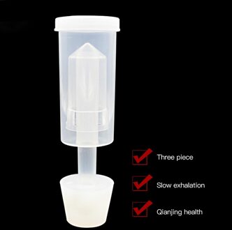 One-Way Air Lock Brouwen Vat Uitlaatklep Gisting Wijn Bier Maken Water Verzegelde Terugslagklep Drie Stuk luchtsluis