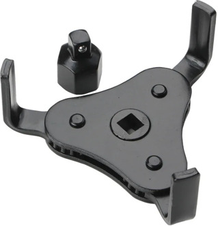 One Way Three-Jaw Filter Wrench Change Machine Oil Grid Filter Wrench Oil Filter Wrench Tool Ball Head Anti-Slip Edging