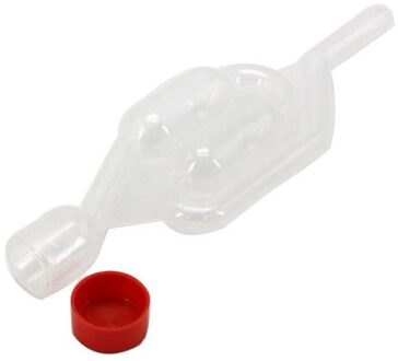 One-Way Wijn Luchtsluis Bier Brouwen Gisting Terugslagklep Plastic Air Lock Water Seal Home Wijnmaken Uitlaatklep Vergister