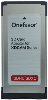 Onefavor SD/SDHC/SDXC 34 MM Express kaartlezer SXS adapter voor sony EX280 EX350