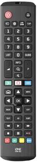OneForAll URC4911 voor LG Afstandsbediening Zwart