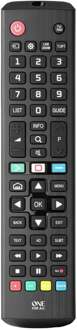 OneForAll URC4911 voor LG Afstandsbediening Zwart