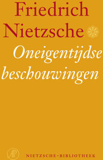 Oneigentijdse beschouwingen - Boek Friedrich Nietzsche (9029566302)
