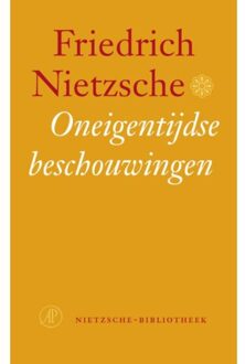 Oneigentijdse beschouwingen - Boek Friedrich Nietzsche (9029566302)