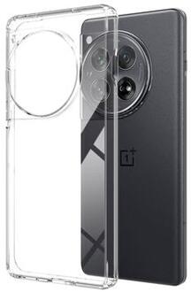 OnePlus 12 Krasbestendig Hybride Hoesje - Doorzichtig