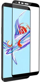 OnePlus 5T Mocolo Full Size Glazen Screenprotector - Zwart