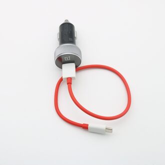 OnePlus 7 Pro Dash Car Charger 5V 3.5A Originele Dash Snelle Opladen Autolader Voor Een Plus 7 6T 5T 1 + 5 A5000 Een Plus 3T 1 + 3T Add 35cm kabel