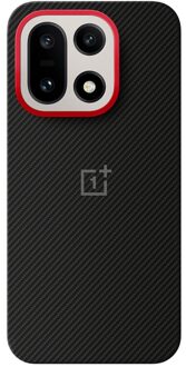Oneplus Aramid Fiber Magnetic Backcover voor de OnePlus 15 - Zwart