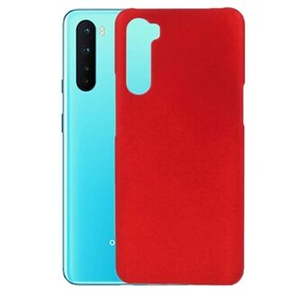 OnePlus Nord rubberen hoes - rood