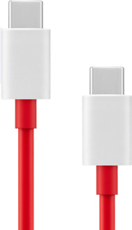 Oneplus USB-C naar USB-C Kabel, 120W - 100cm - Rood