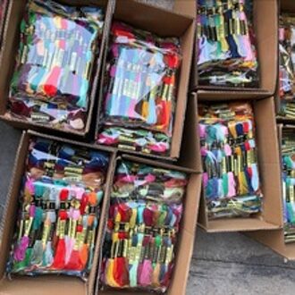 Oneroom 10/20/50/100/150 Anker Vergelijkbare DMC Kruissteek Katoen Borduurgaren floss Naaien Strengen Craft 4 50kleuren