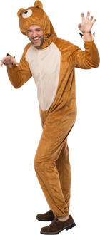 Onesie Beertje Verkleedpak Volwassenen Multikleur - Print