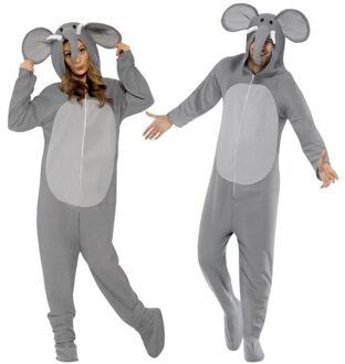 Onesie olifant voor volwassenen 40-50 (m)
