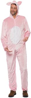 Onesie Varkentje Volwassenen Multikleur - Print