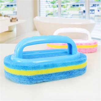 ONEUP Keuken Schoonmaken Badkamer Wc Keuken Glas Muur Schoonmaken Bad Borstel Plastic Handvat Spons Bad Bodem Bad Borstel