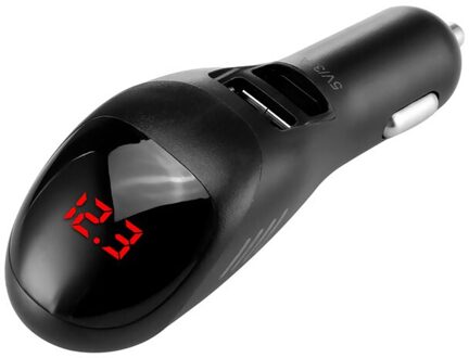 Onever 2 in 1 Auto Negatieve Ionen Luchtreiniger Ionisator Air Cleaner Dust Rook Dual USB Charger DC 12/24 V Auto Auto Air Purifier