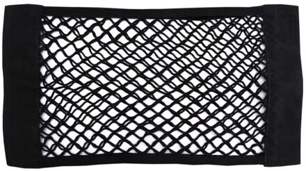 Onever 50 cm x 25 cm Car Auto Seat Terug Storage Mesh Netto Zak Auto Magic Plakken Holder Pocket Kofferbak organizer Auto netto opbergtas