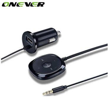 Onever Bluetooth 2.1 + EDR Draadloze Muziek Ontvanger Adapter Handsfree Carkit AUX Speaker 3.5mm Jack voor Auto Speaker autolader