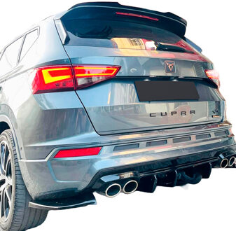 Oneway Achterbumperskirts (Hoeken) passend voor Cupra Ateca MK1 2018- - Glanzend zwart OWRS11003