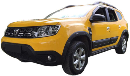 Oneway Complete bodykit passend voor Dacia Duster II 2018-2024 (Offroad) - Matzwart OWBK12003