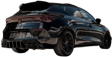 Oneway Dakspoiler (Cap) passend voor Seat Leon IV HB FR & Cupra Leon HB 2020- - Glanzend zwart OWSP20019