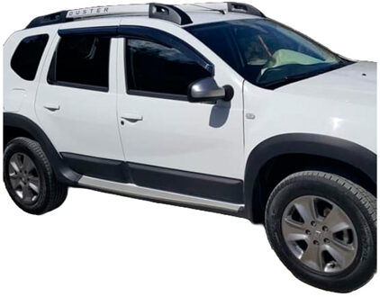 Oneway Set deurpanelen passend voor Dacia Duster I 2010-2017 - Matzwart OWBC05002