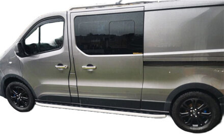 Oneway Set spatbordverbreders (Trims) passend voor Renault Trafic 2014- & Opel Vivaro 2014-2018 OWWA03008