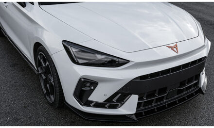 Oneway Voorspoilerlip passend voor Cupra Leon Facelift 2024- - Glanzend zwart OWFS01187