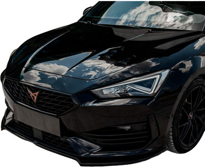 Oneway Voorspoilerlip passend voor Cupra Leon HB/ST 2020-2024 - Versie 3 - Glanzend zwart OWFS01098