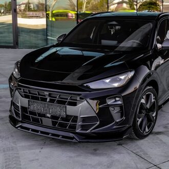 Oneway Voorspoilerlip passend voor Cupra Terramar (KP1) 2024- 'V2' - Glanzend zwart OWFS01207