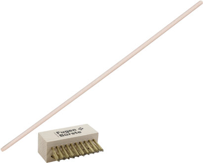 onkruidkrabber - kop 10 cm - steel hout 120 cm - onkruid bezem - buiten