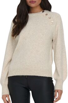 Onlemma Ls Button Oneck Knt Noos