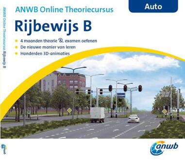 Onlinecursus Rijbewijs B - Anwb Rijopleiding - (ISBN:9789018038410)