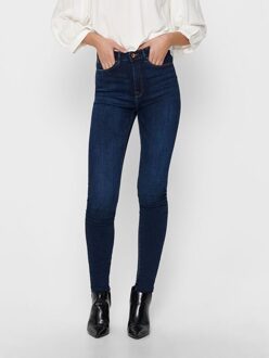 Onlpaola Hw Sk Dnm Jeans  Dark Blue Denim