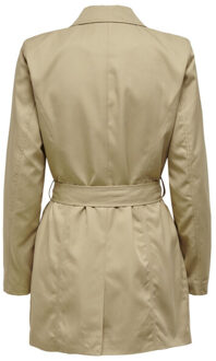 Onlvalerie Trenchcoat Only , Beige , Dames - S