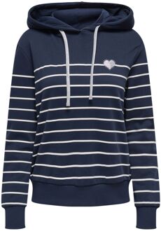 Only Adelle Stripe Hoodie Dames