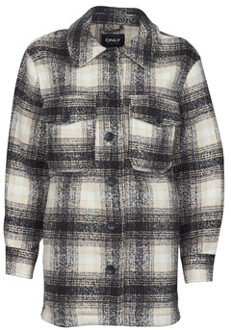 Only Allison ALLISON CHECK WOOL Dames Jas Maat XS