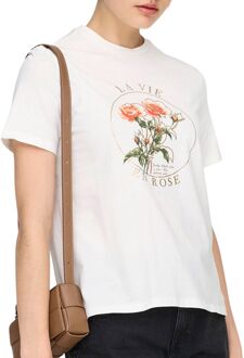 Only Amberdine Print T-shirt Dames - S