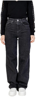 Only Baggy Jeans Collectie - Herfst/Winter Only , Black , Dames - W28 L32,W24 L32,W27 L32,W31 L32,W33 L32,W25 L32,W29 L32