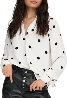 Only Belem LS Bow Blouse Dames - M
