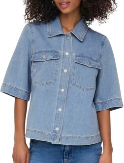 Only Belle SS Denim Blouse Dames
