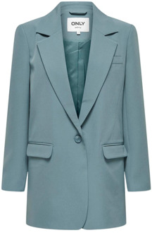 Only Berry Blazer Only , Blue , Dames - M,S,Xs
