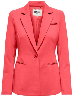 Only Blazer Only , Pink , Dames - Xl,Xs