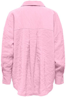 Only Blouse lange mouw 15272523 zazima Roze - S