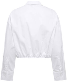 Only Blouse lange mouw 15364429 hazel Wit