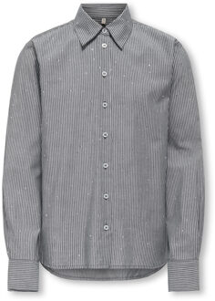 Only Blouse SIV LIFE donker blauw - 158/13J;128/8J;134/9J;164/14J