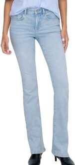 Only Blush Mid Flared Denim Jeans Dames - XS-30