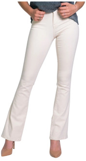 Only Bootcut Jeans Lente/Zomer Collectie Only , White , Dames - XL L30,Xs L30,S L30