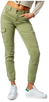 Only Broek Dames Skinny Cargo Broek - Maat W32 X L30