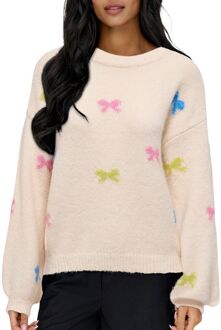 Only Brunhilda Life Crew Knit Sweater Dames - XL